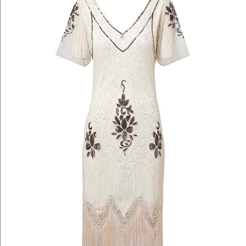 Elegant flapper style dress